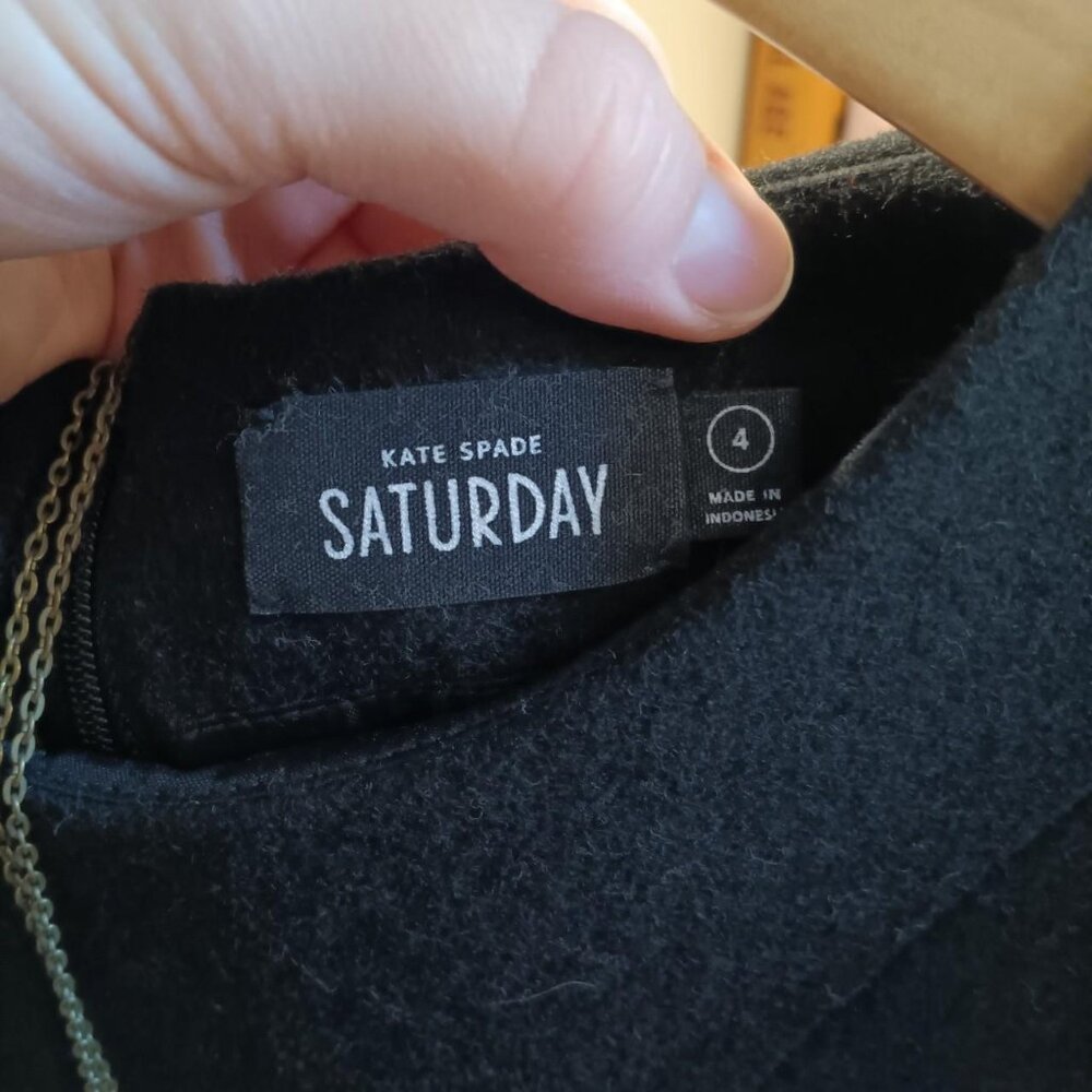 Saturday by Kate Spade wool blend sleeveless dress, Size 4 - Picture 3 of 3